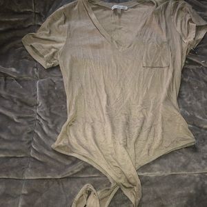 Olive Body Suit